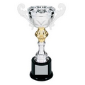Cup Trophy, Silver - 13" Tall